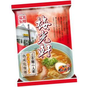 旭川梅光軒三方麵＜醤油＞